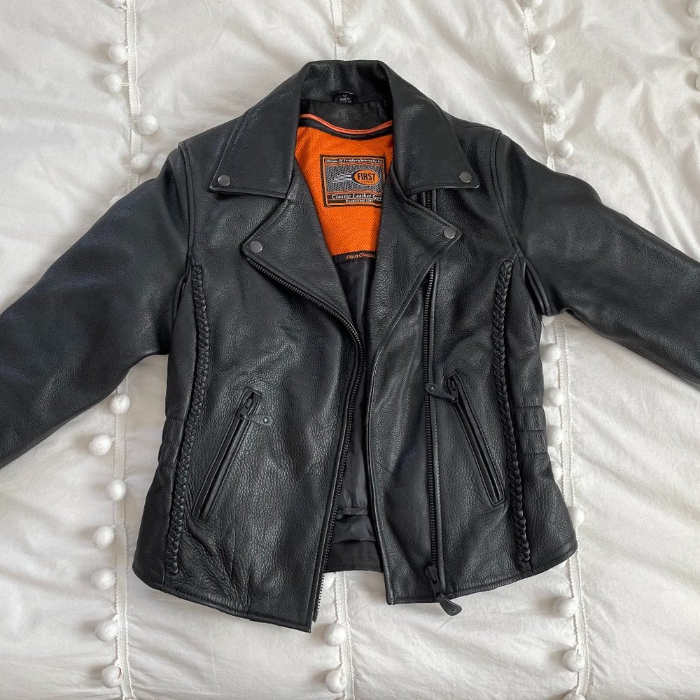 Harley-Davidson Leather Jacket (Women's S)